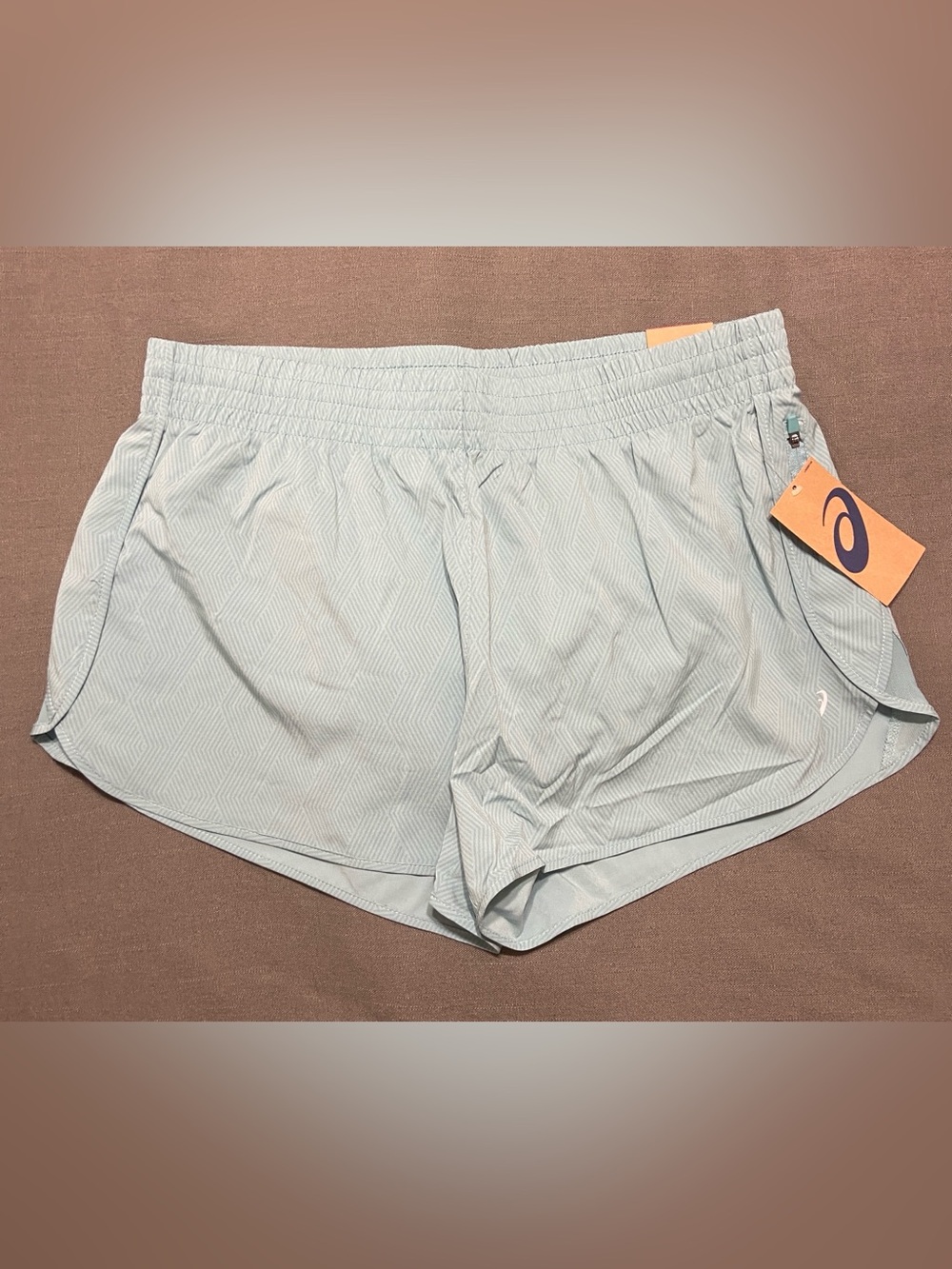 NWT women’s ASICS lined running shorts sz XL